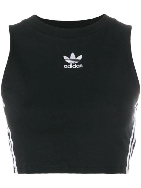 tank adidas schwarz baumwolle 152|Adidas cropped tank tops.